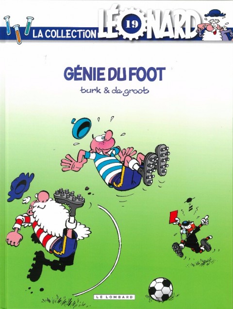 Couverture de l'album La Collection Léonard Tome 19 Génie du foot