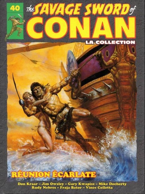 The Savage Sword of Conan - La Collection Tome 40 Réunion écarlate