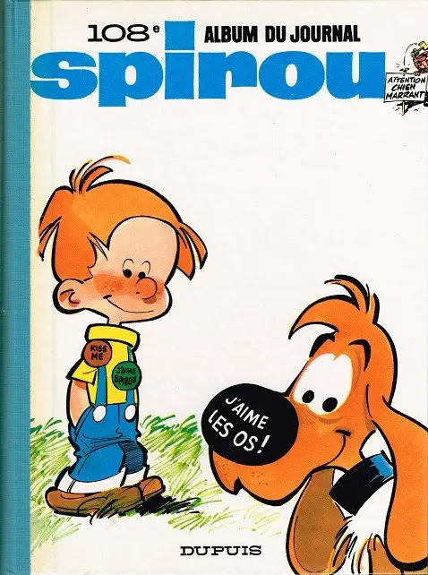 Le journal de Spirou Album N° 108