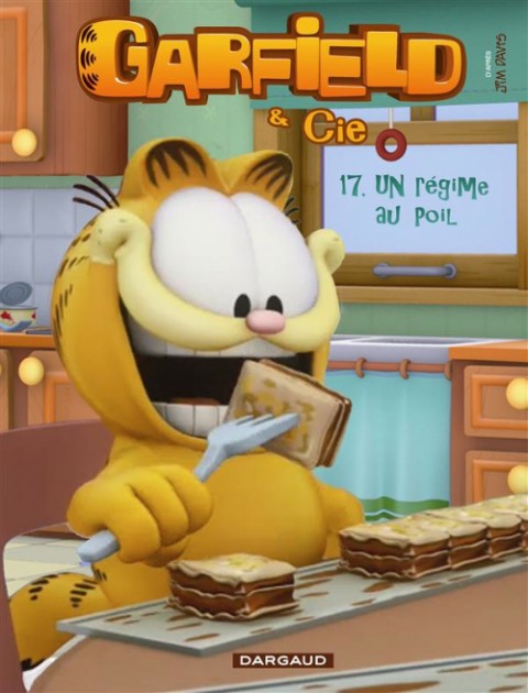 Couverture de l'album Garfield & Cie Tome 17 Un régime au poil