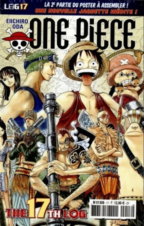 Couverture de l'album One Piece La collection - Hachette The 17th Log