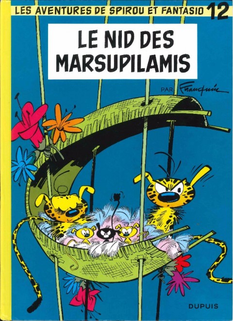 Couverture de l'album Spirou et Fantasio Tome 12 Le nid des Marsupilamis