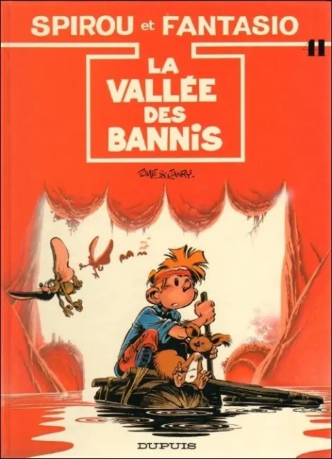 Couverture de l'album Spirou et Fantasio Tome 41 La vallée des bannis