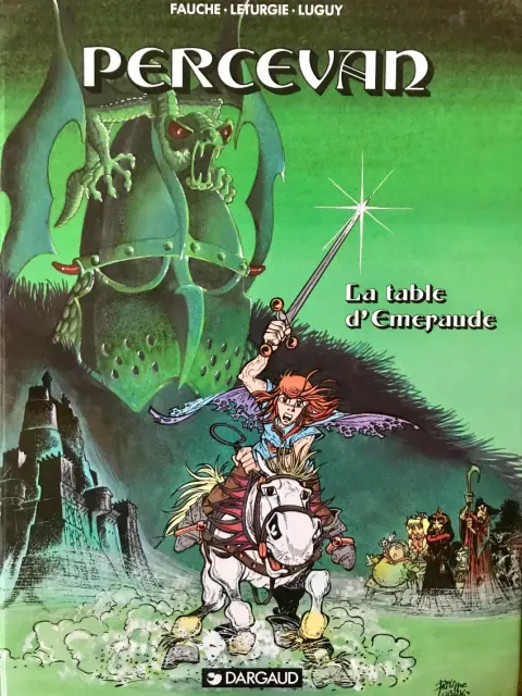 Couverture de l'album Percevan Tome 8 La table d'émeraude