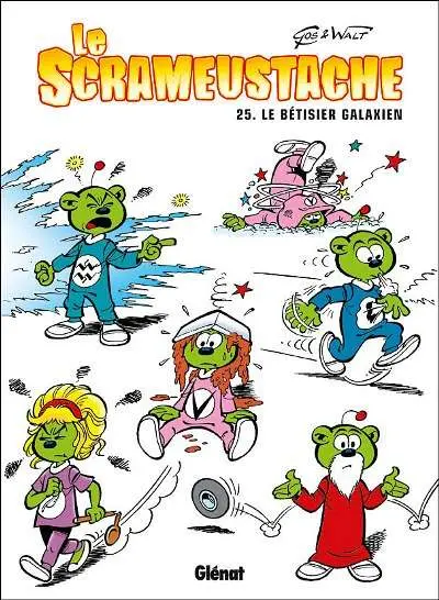 Le Scrameustache Tome 25 Le bêtisier galaxien