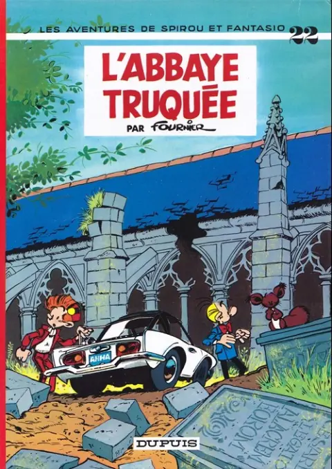 Couverture de l'album Spirou et Fantasio Tome 22 L'abbaye truquée