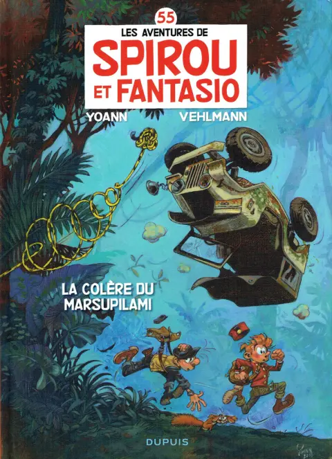 Spirou et Fantasio Tome 55 La colère du Marsupilami