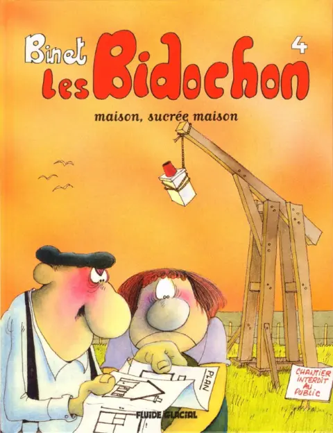 Couverture de l'album Les Bidochon Tome 4 Maison, sucrée maison