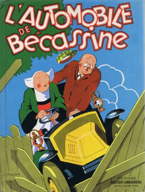 Couverture de l'album Bécassine Tome 14 L'automobile de Bécassine