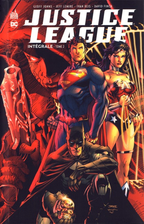 Couverture de l'album Justice League Tome 2 Intégrale