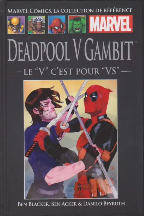 Marvel Comics - La collection de référence Tome 185 Deadpool V Gambit : Le V c'est pour VS