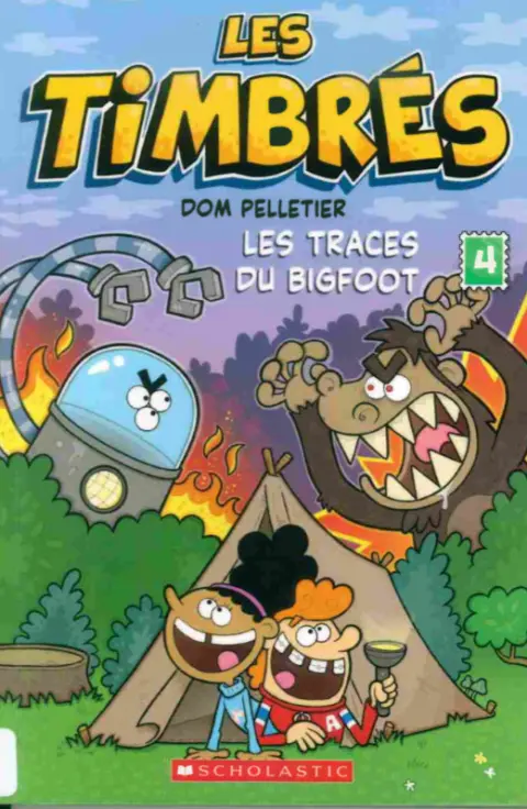 Les timbrés 4 Les traces du bigfoot