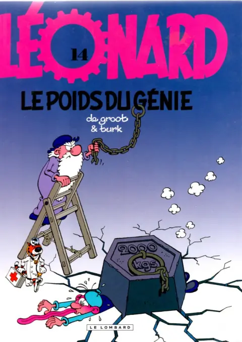 Couverture de l'album Léonard Tome 14 Le poids du génie