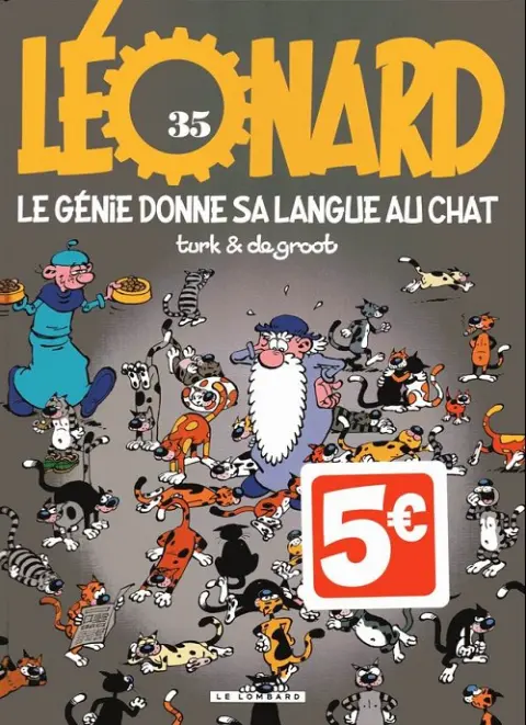 Léonard Tome 35 Le génie donne sa langue au chat