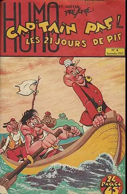 Cap'tain Paf !.. Tome 6 Les 21 jours de Pif
