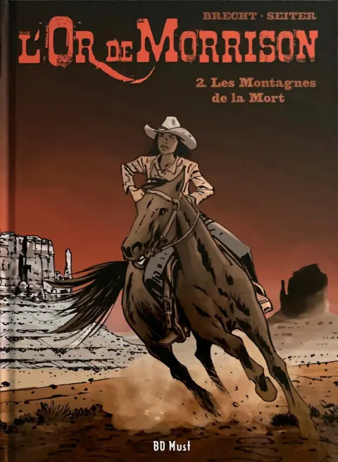 Couverture de l'album L'Or de Morrison Tome 2 Les Montagnes de la Mort