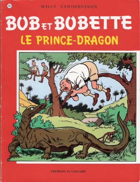 Couverture de l'album Bob et Bobette Tome 153 Le prince-dragon