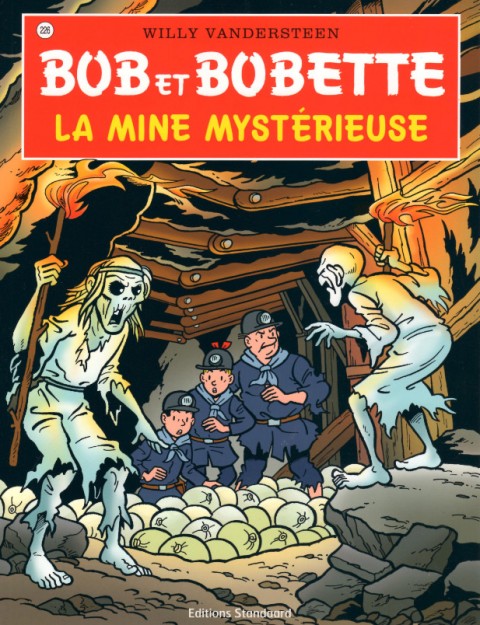 Couverture de l'album Bob et Bobette Tome 226 La mine mystérieuse