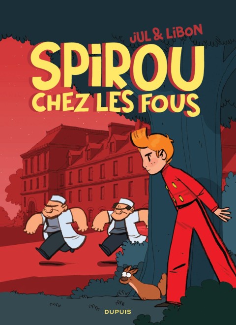 Couverture de l'album Spirou et Fantasio - Une aventure de... / Le Spirou de... Tome 20 Spirou chez les fous