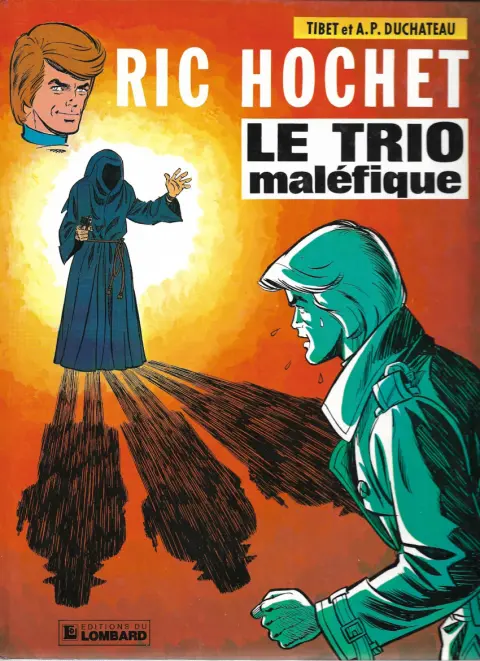 Couverture de l'album Ric Hochet Tome 21 Le trio maléfique