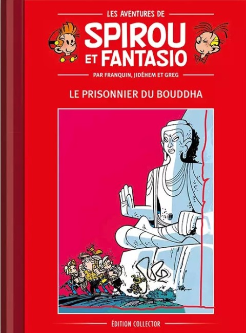 Couverture de l'album Spirou et Fantasio Édition collector Tome 14 Le prisonnier du Bouddha