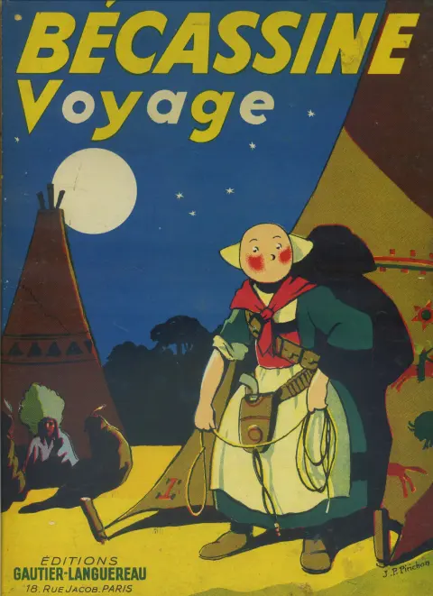 Couverture de l'album Bécassine Tome 8 Bécassine voyage