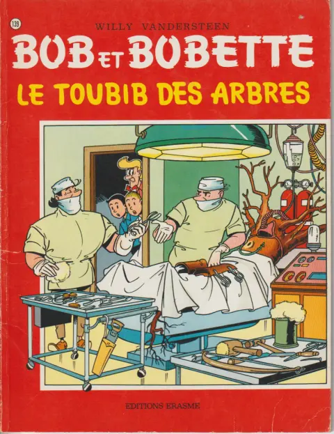 Couverture de l'album Bob et Bobette Tome 139 Le toubib des arbres