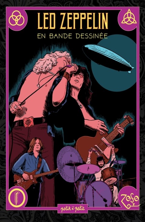 Couverture de l'album Led Zeppelin en Bande Dessinée