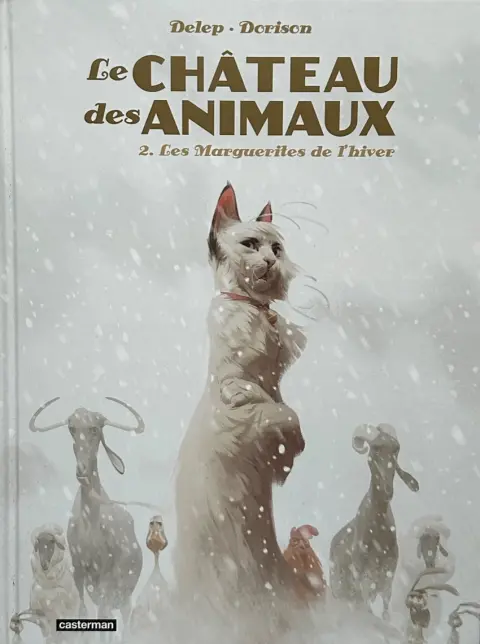 Couverture de l'album Le Château des animaux Tome 2 Les Marguerites de l'hiver