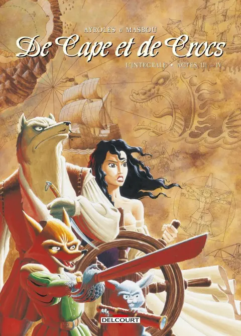 Couverture de l'album De Cape et de Crocs L'Intégrale Actes III - IV