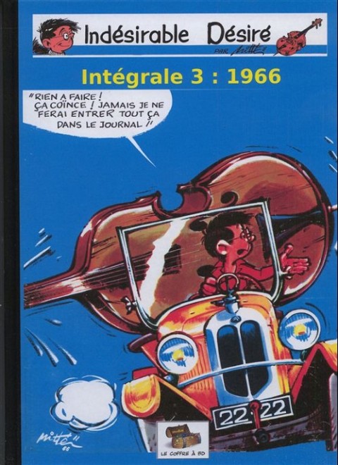Couverture de l'album L'indésirable Désiré Intégrale 3 1966