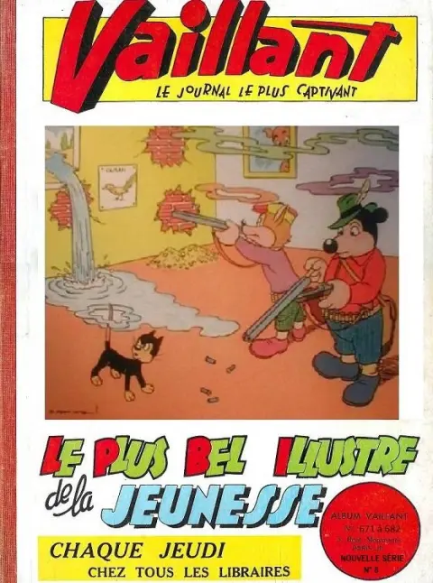 Vaillant 2ème série Album N° 8