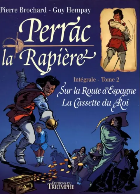 Perrac la rapière Tome 2 Sur la route d'espagne