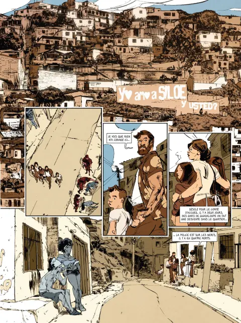 Planche de l'album Padre Sicario