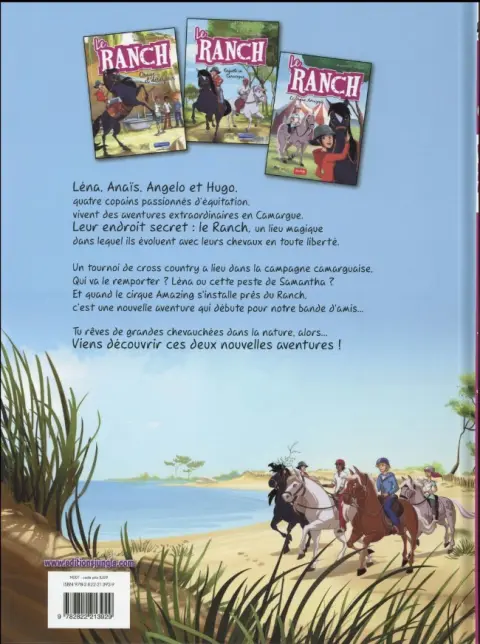 Verso de l'album Le Ranch Tome 3 Le cirque Amazing