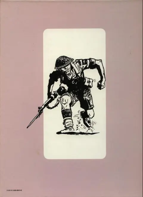 Verso de l'album Récits de guerre Du sable, rien que du sable