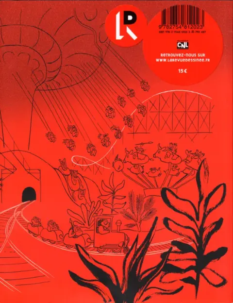 Verso de l'album La Revue dessinée #9