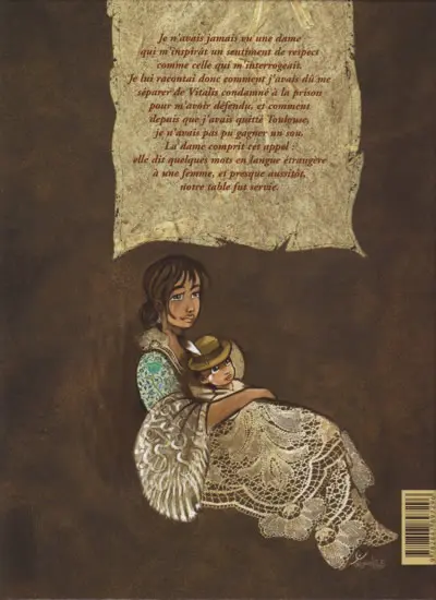 Verso de l'album Sans famille Tome 3 Le cygne