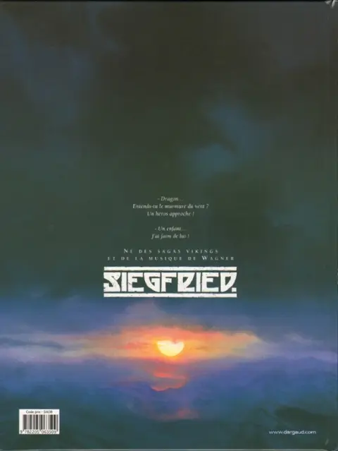 Verso de l'album Siegfried Tome 3 Le crépuscule des Dieux