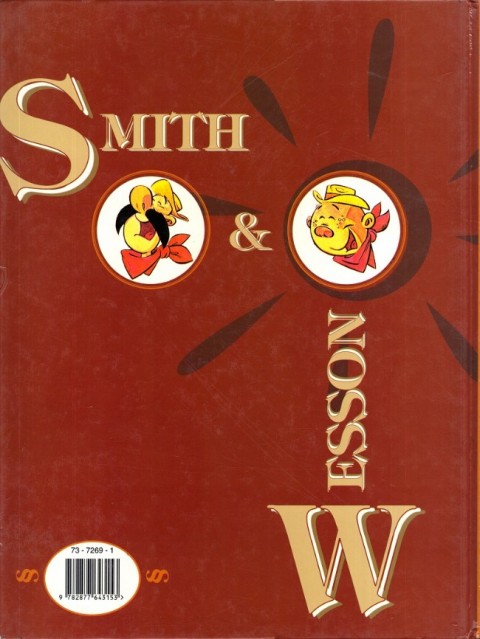 Verso de l'album Smith & Wesson Tome 2 Duel au sommeil