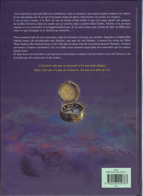 Verso de l'album Ardalén Vent de mémoires