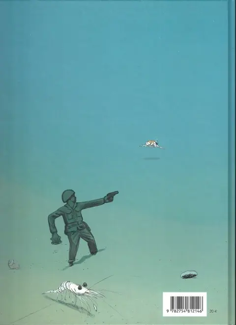 Verso de l'album Vive la marée !