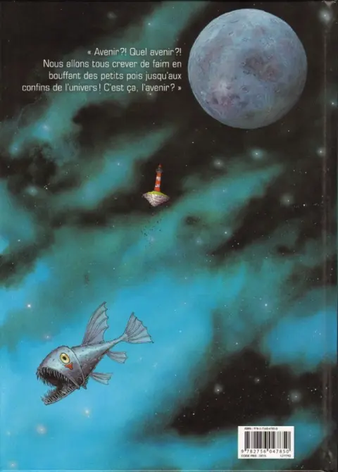 Verso de l'album Le Voyage improbable Tome 1 Première partie