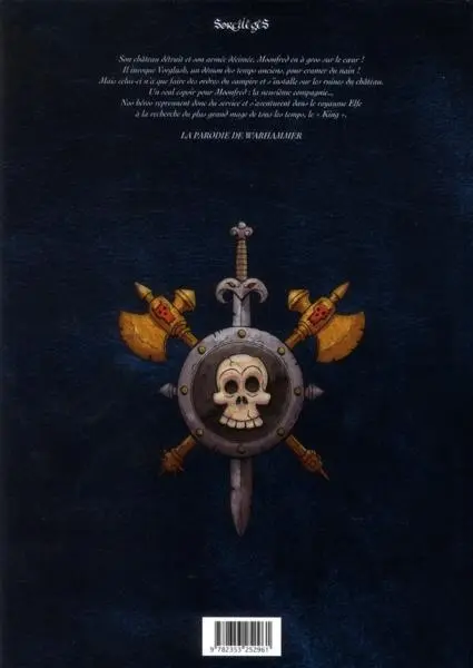 Verso de l'album Warh Tome 2 Le King