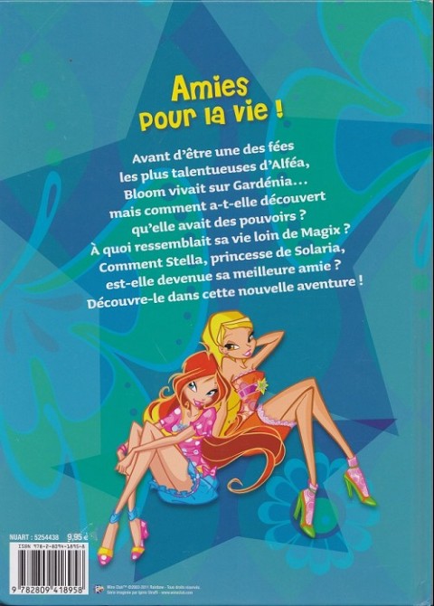 Verso de l'album Winx Club - Les Aventures Tome 4 Amies pour la vie !