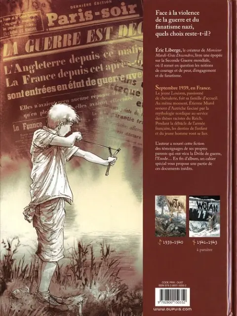 Verso de l'album Wotan 1 1939-1940