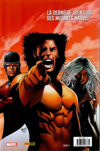 Verso de l'album X-Men : La Fin Tome 1 Rêveurs et démons