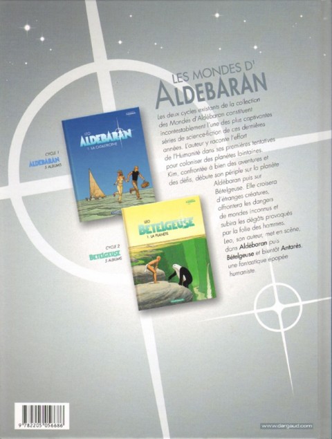 Verso de l'album Aldébaran L'Intégrale