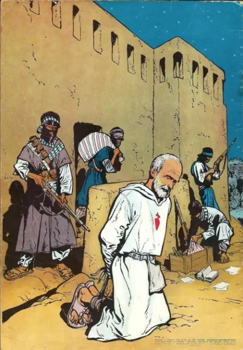 Verso de l'album Charles de Foucauld Conquérant pacifique du Sahara