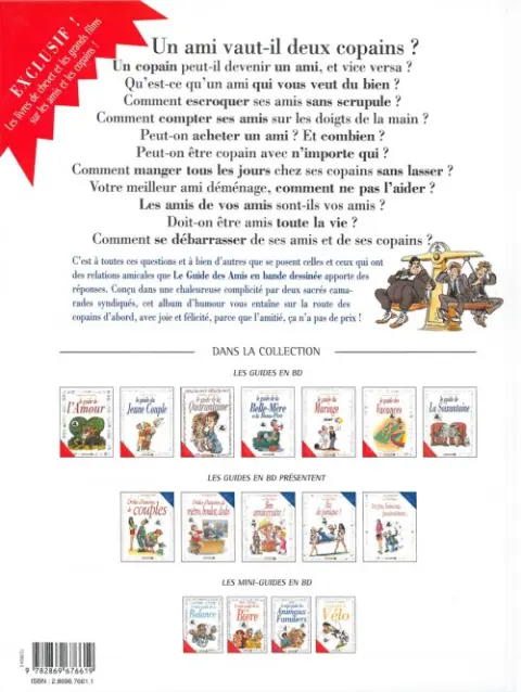 Verso de l'album Le Guide Tome 10 Le guide des amis